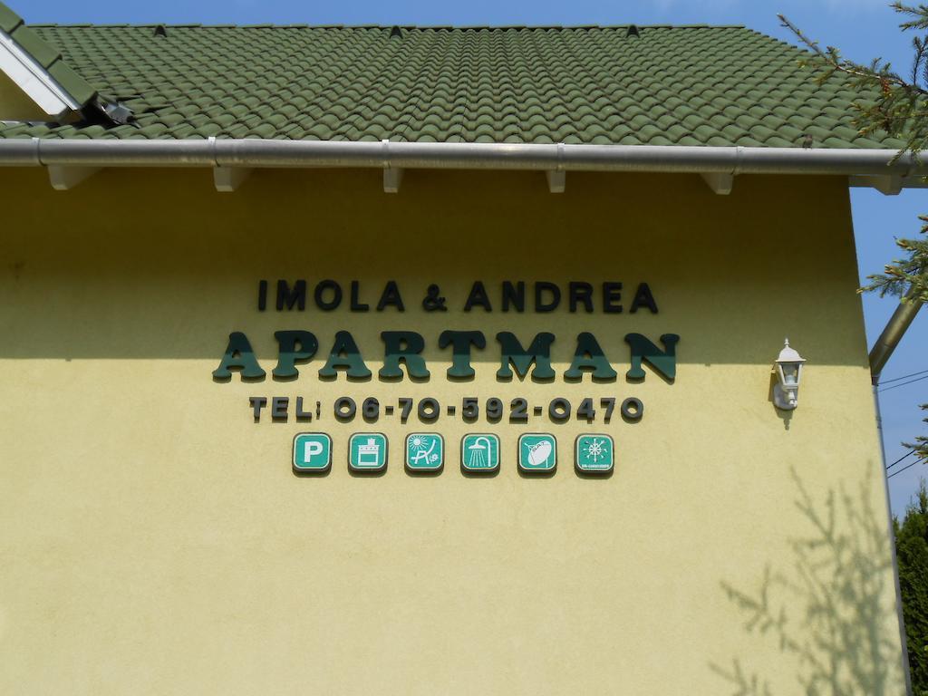 Imola Es Andrea Apartmanhaz ハイデゥソボスロー エクステリア 写真